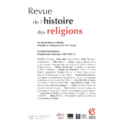 Revue de l’histoire des religions